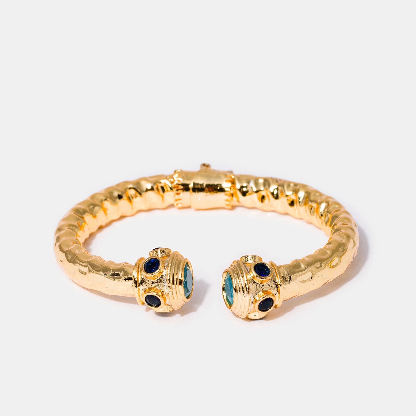 Golden Eclipse Zircon Bangle