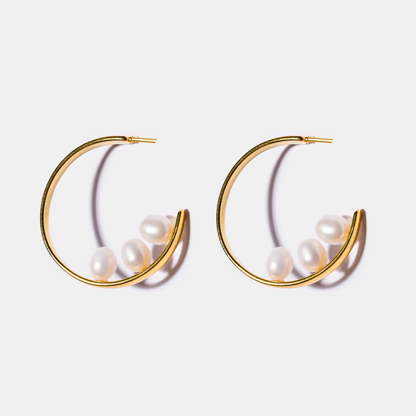 Freshwater Pearl Inside-Out Hoops