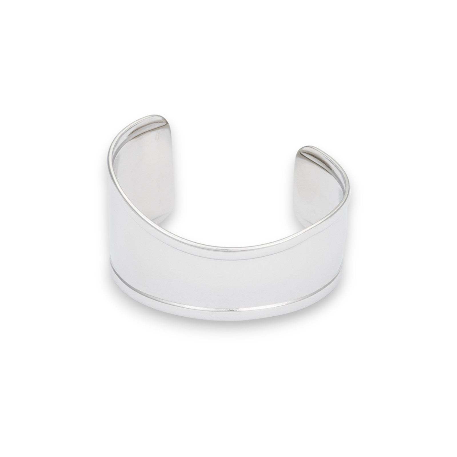 Giselle Cuff Bracelet in Silver