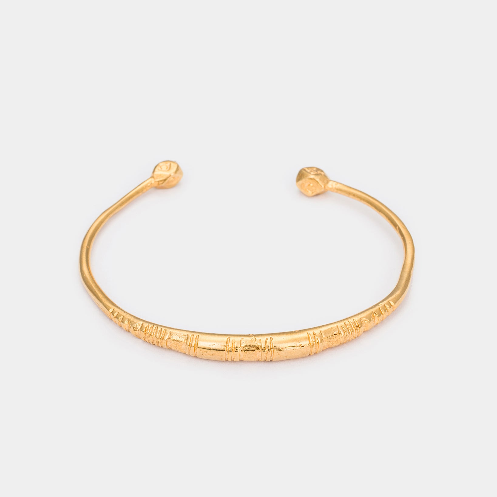 Textured Bamboo Cuff