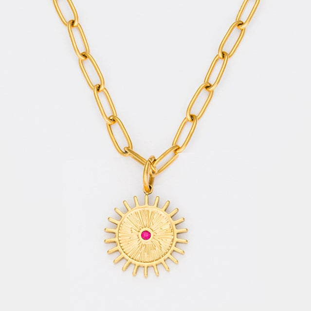 Sunlit Aurora Necklace