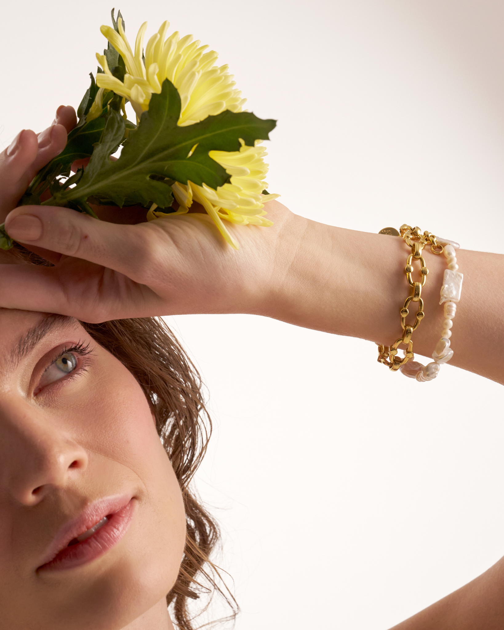 Solis Bracelet in Gold