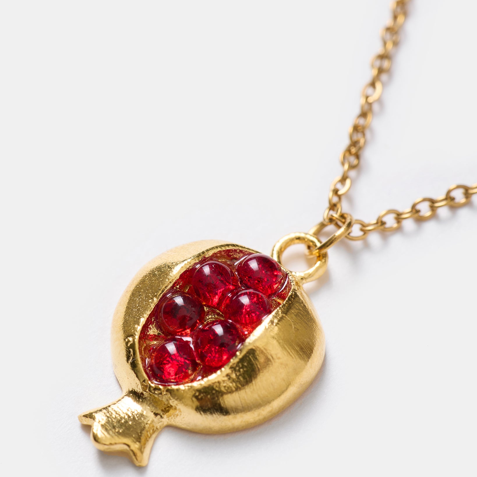 Pomegranate Pendant Necklace