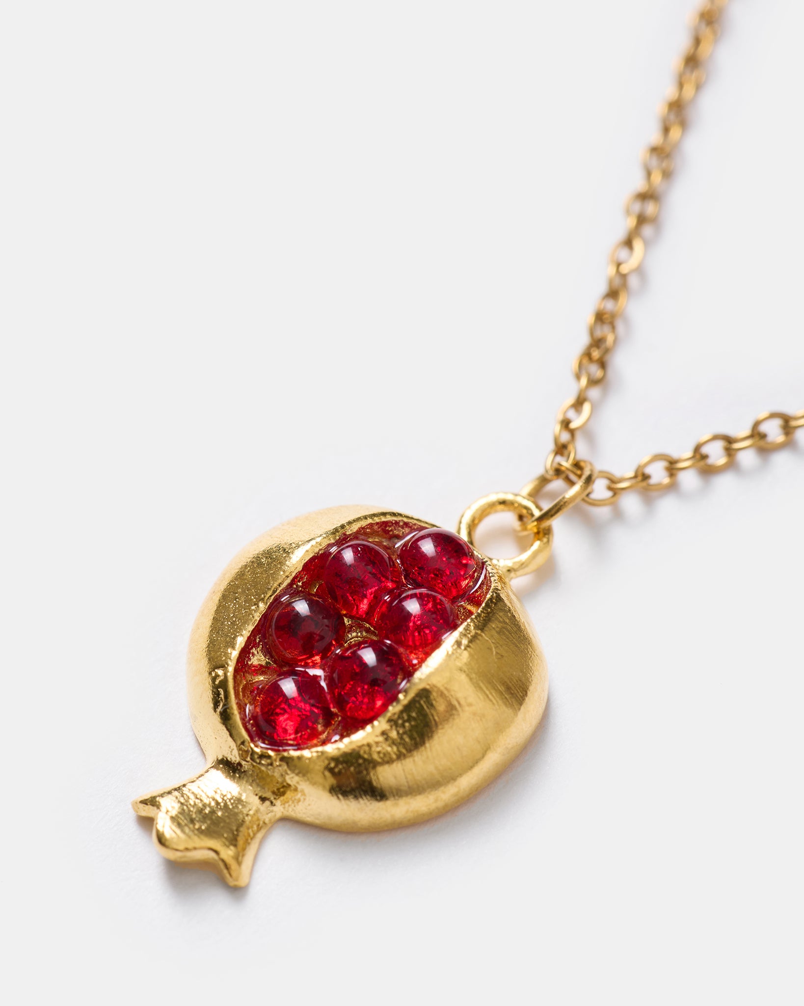 Pomegranate Pendant Necklace
