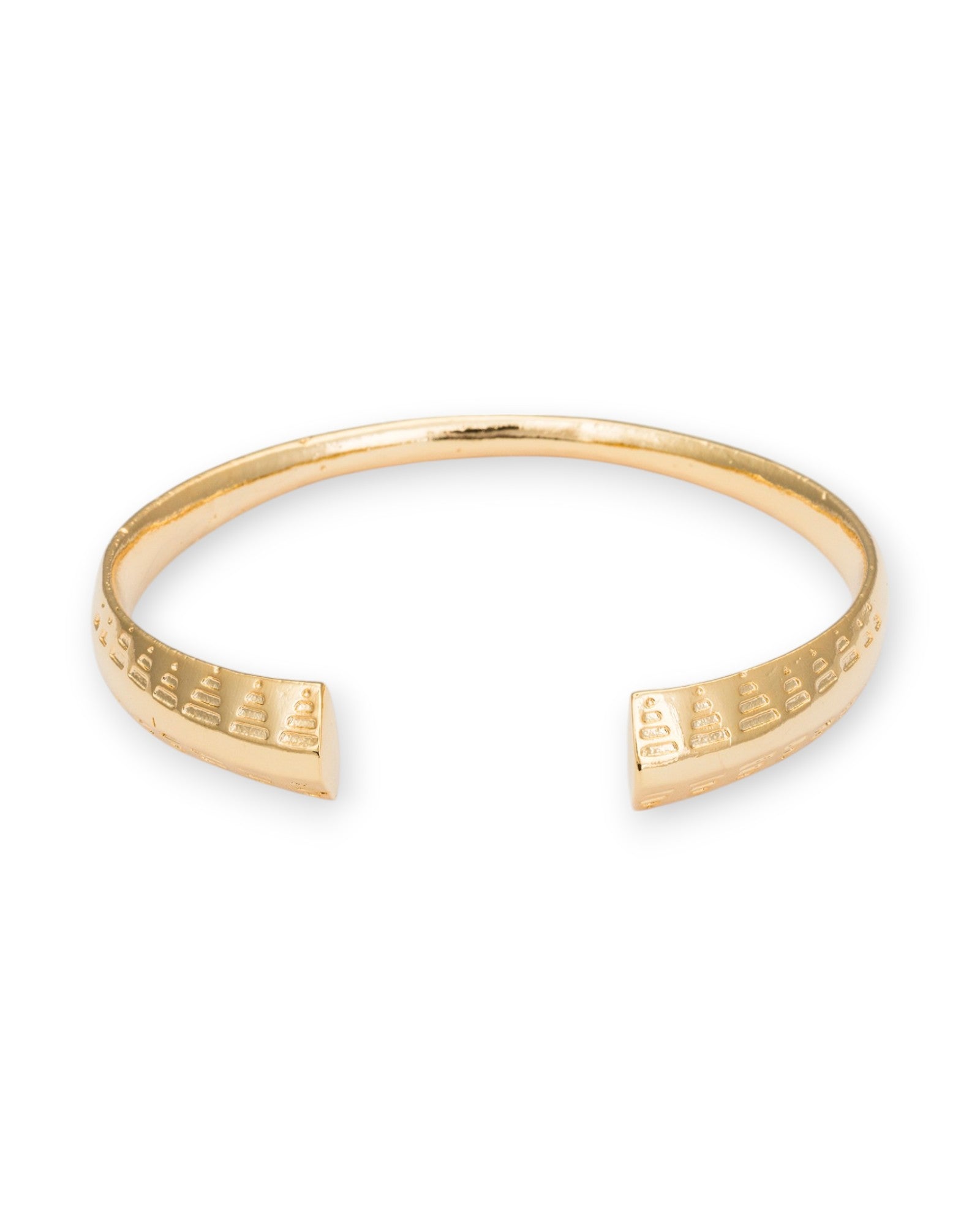 Inscribed Minimalist Cuff