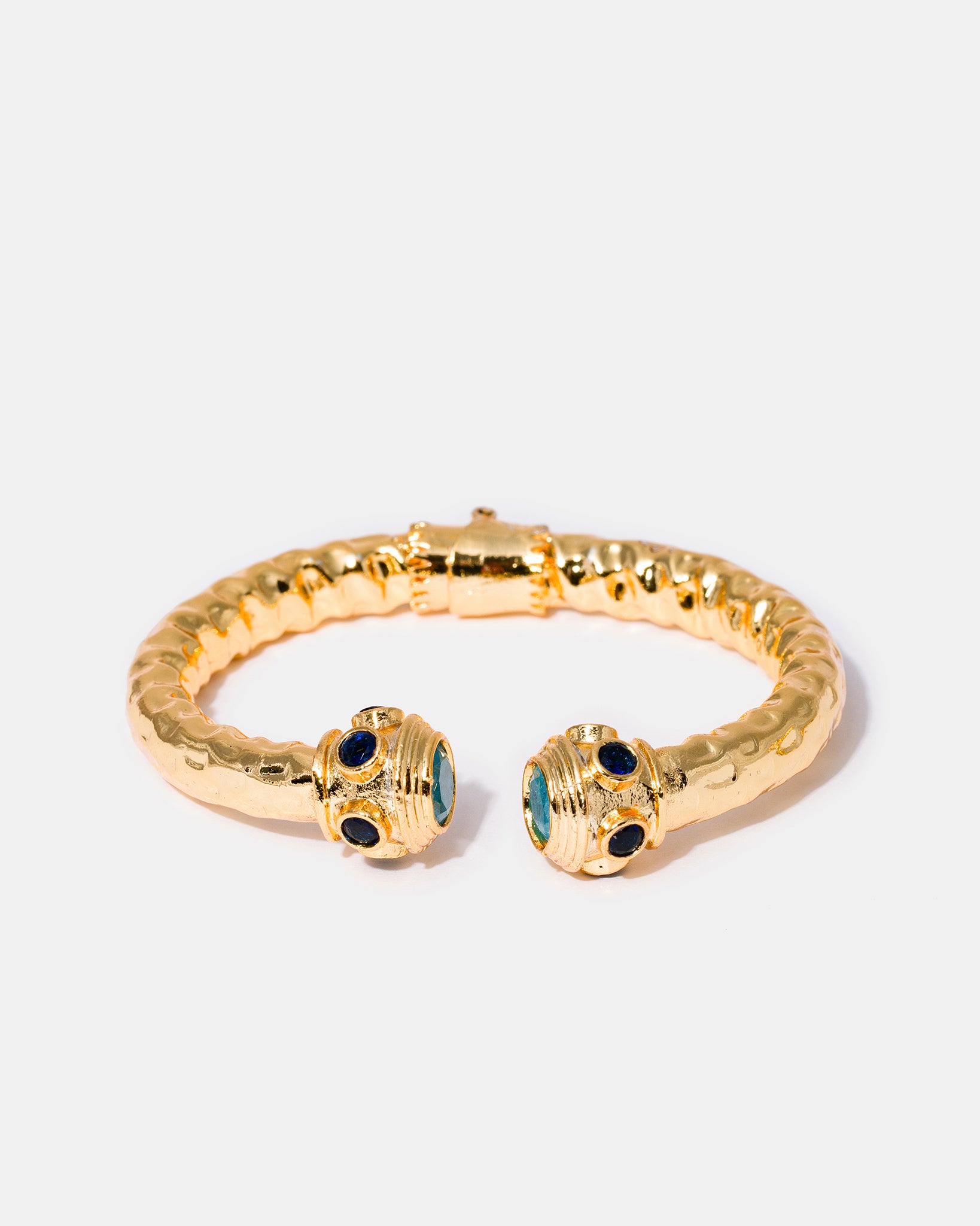 Golden Eclipse Zircon Bangle