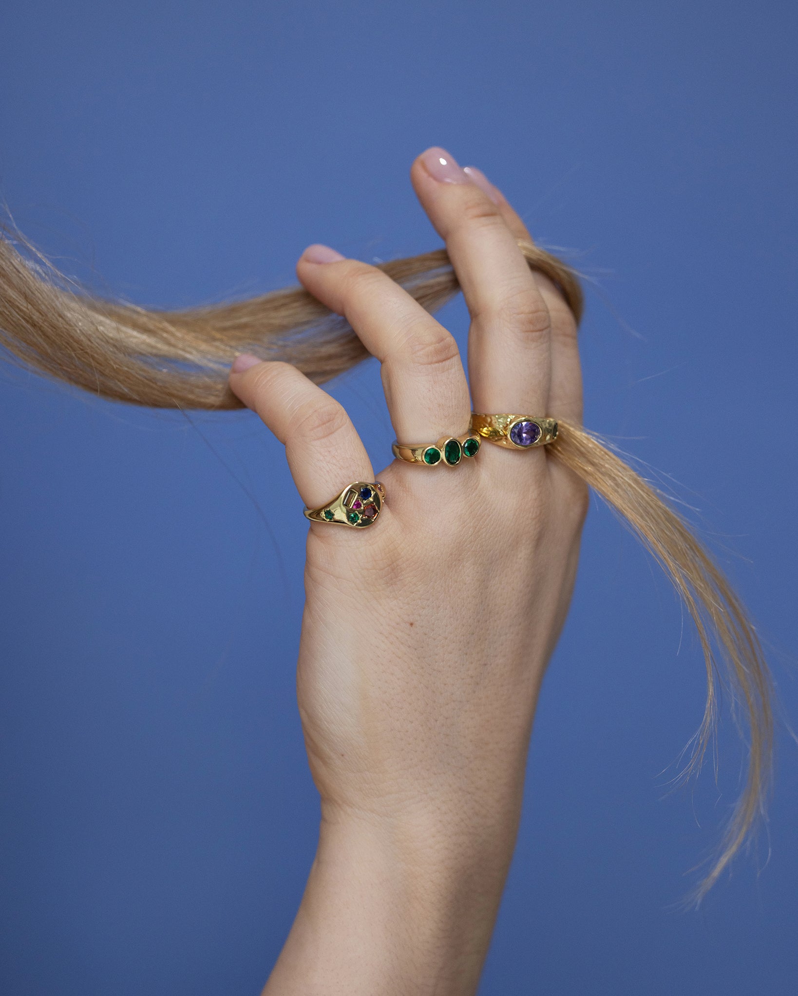 Celestial Burst Signet Ring