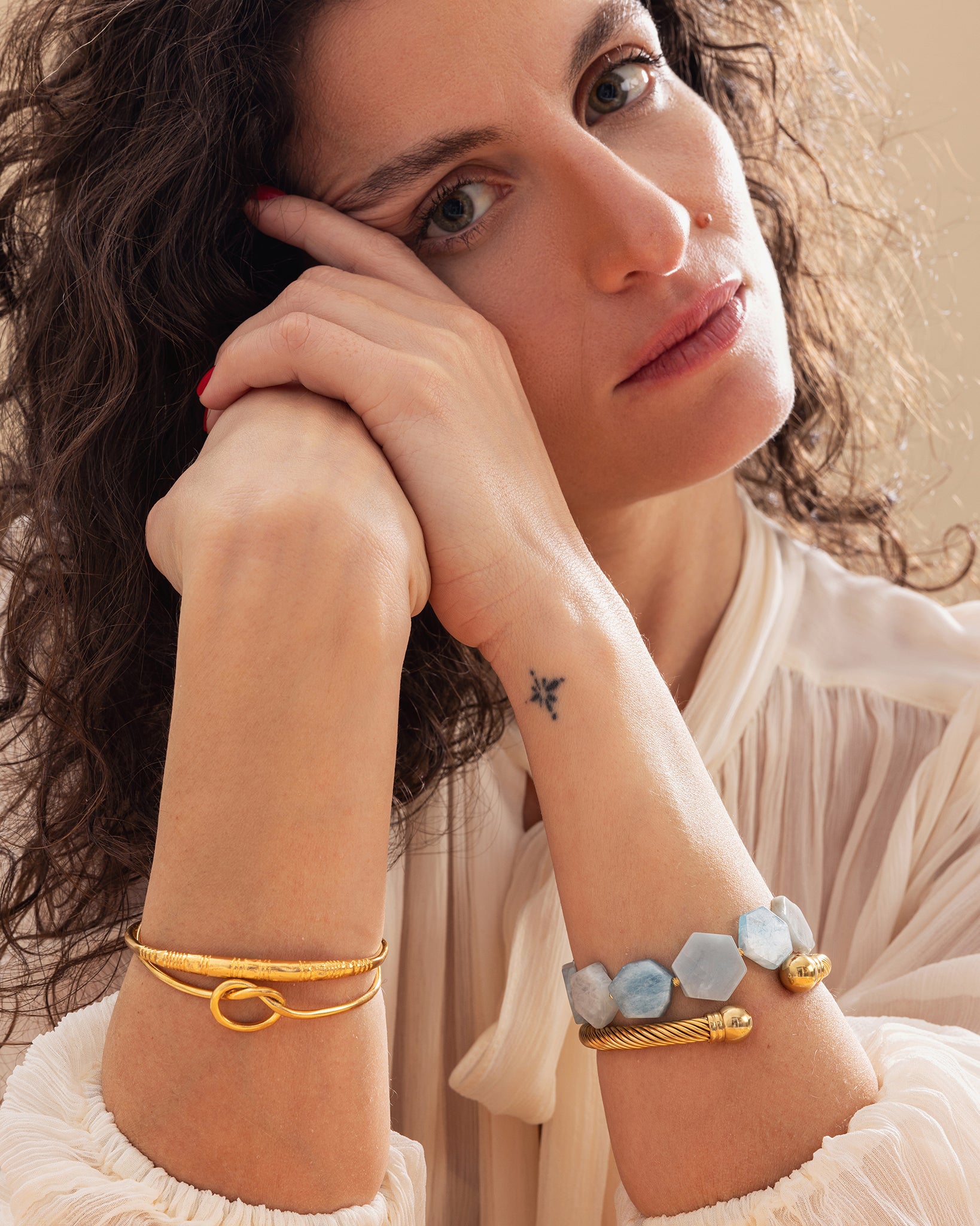 Textured Bamboo Cuff