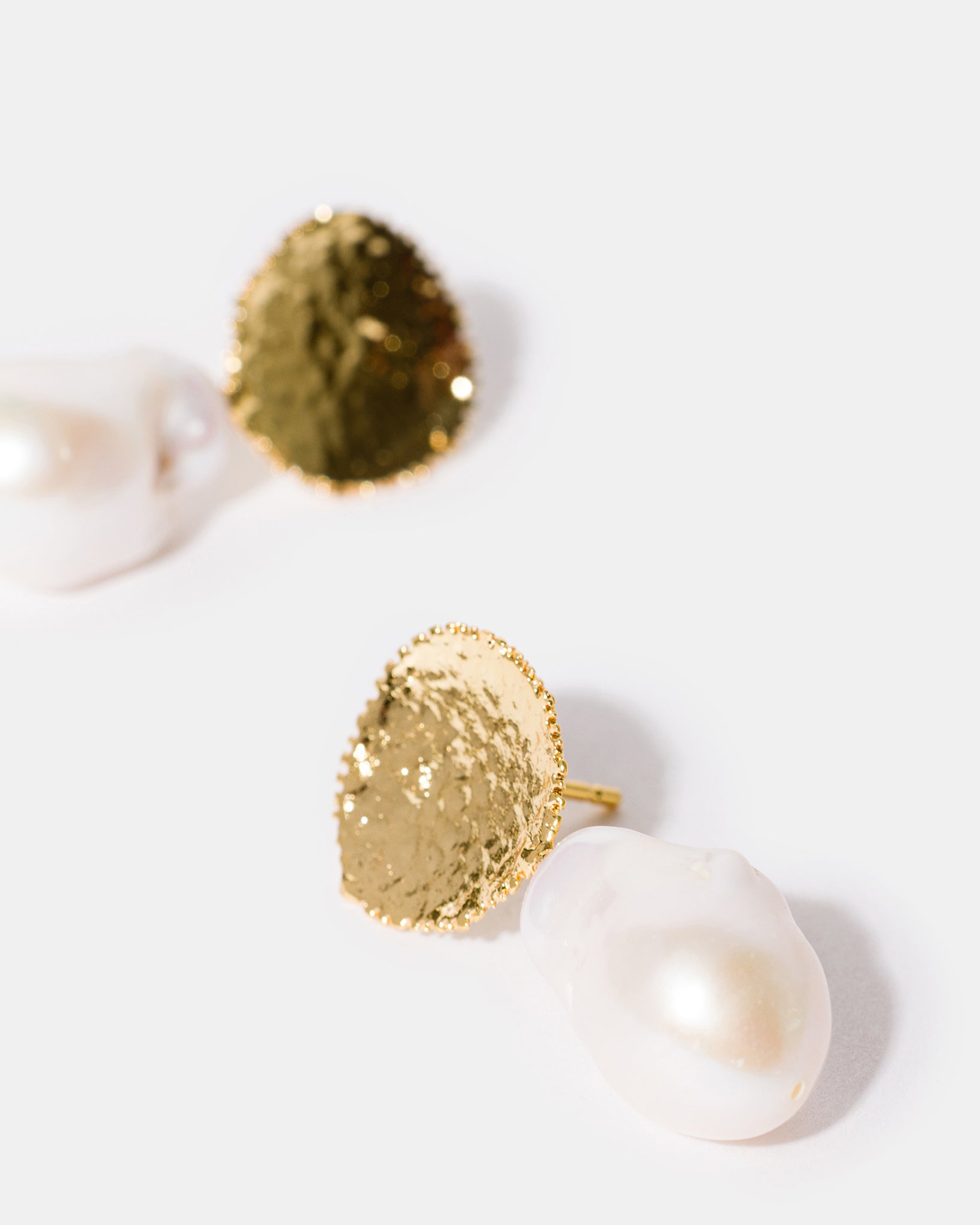 Baroque Pearl Drop Earrings