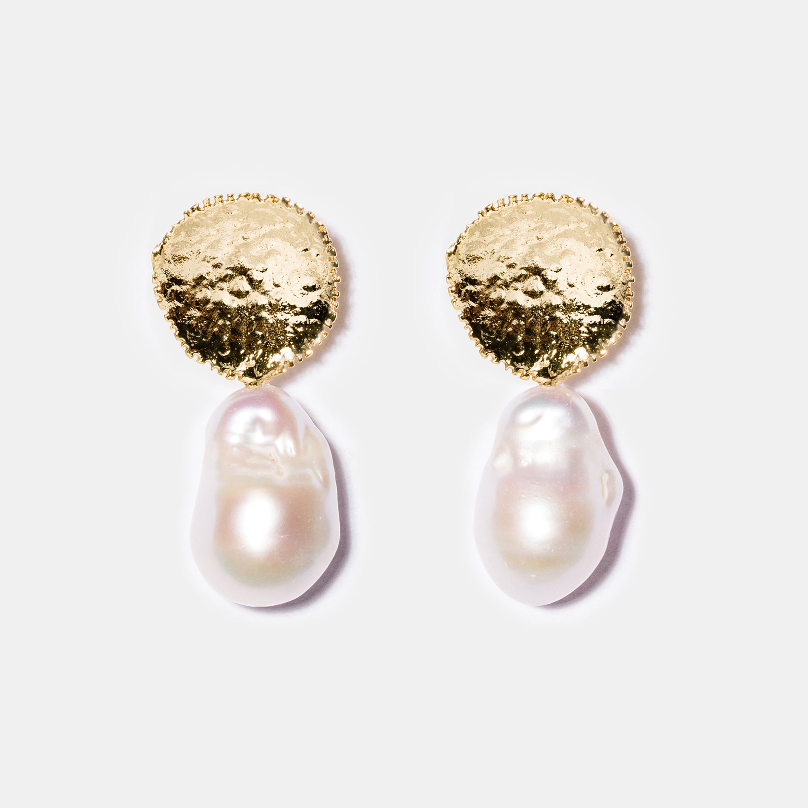 Baroque Pearl Drop Earrings
