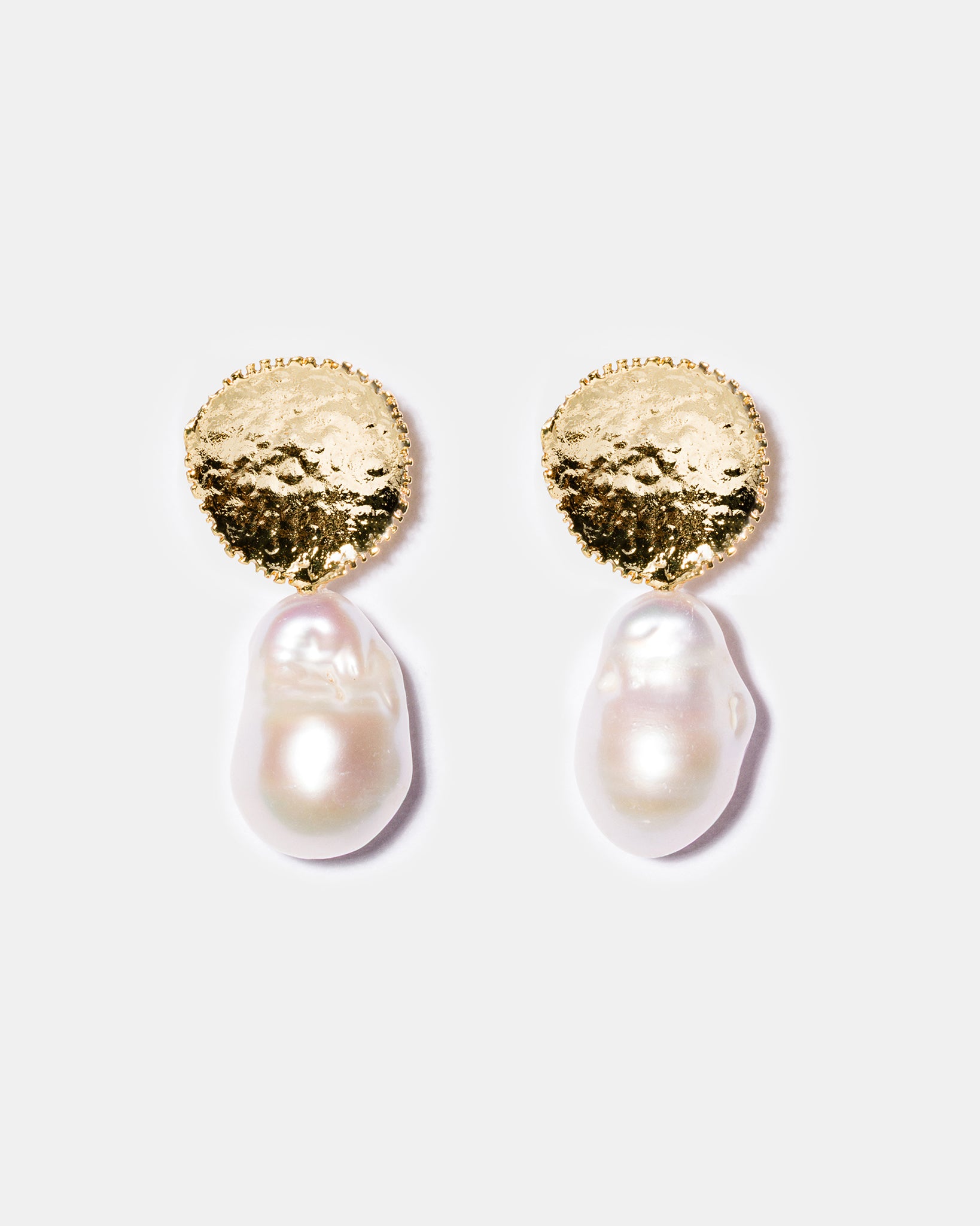Baroque Pearl Drop Earrings