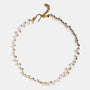 Irregular Elegance Necklace with Freshwater Pearls