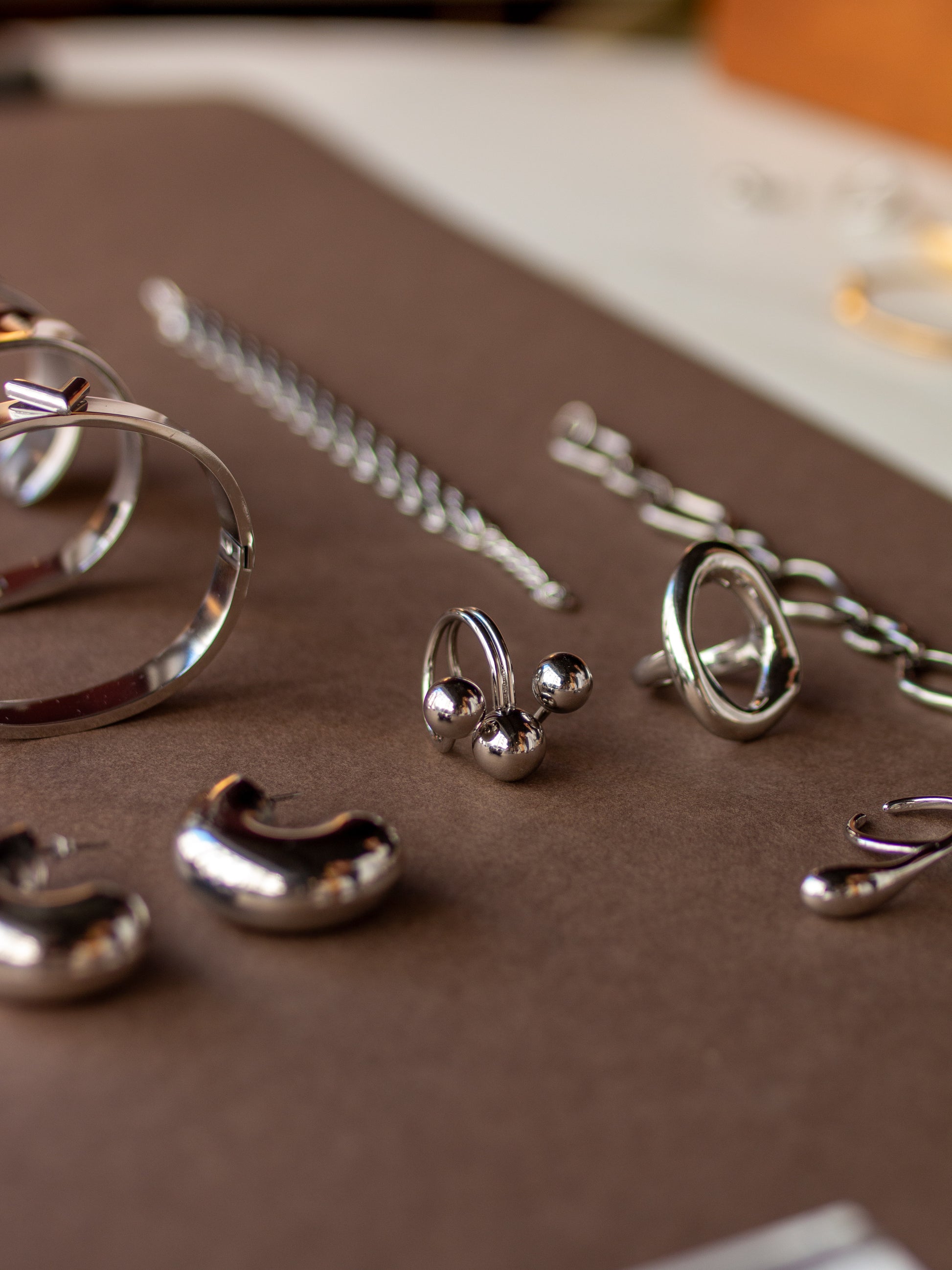 Dahlia Ring in Silver