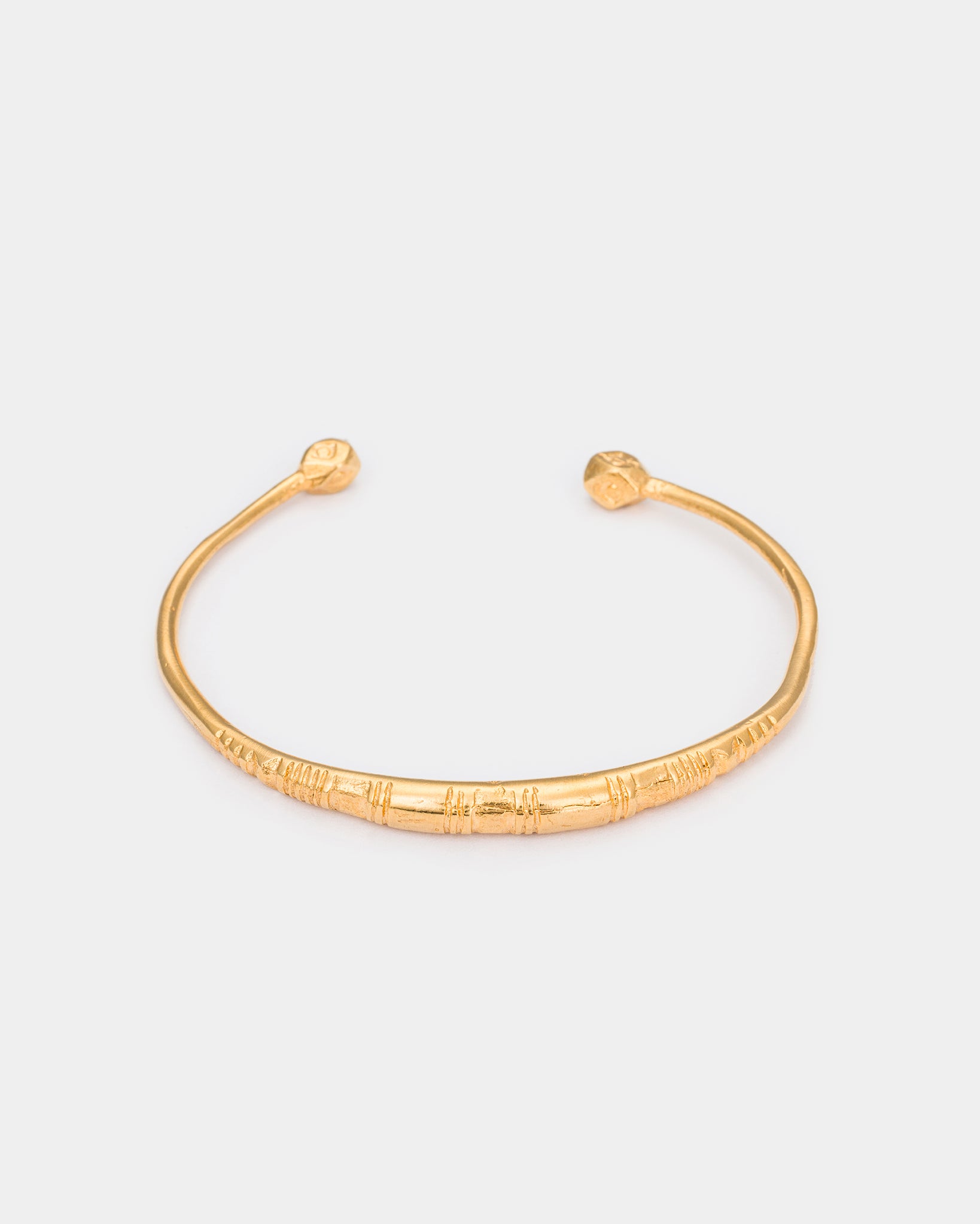 Textured Bamboo Cuff