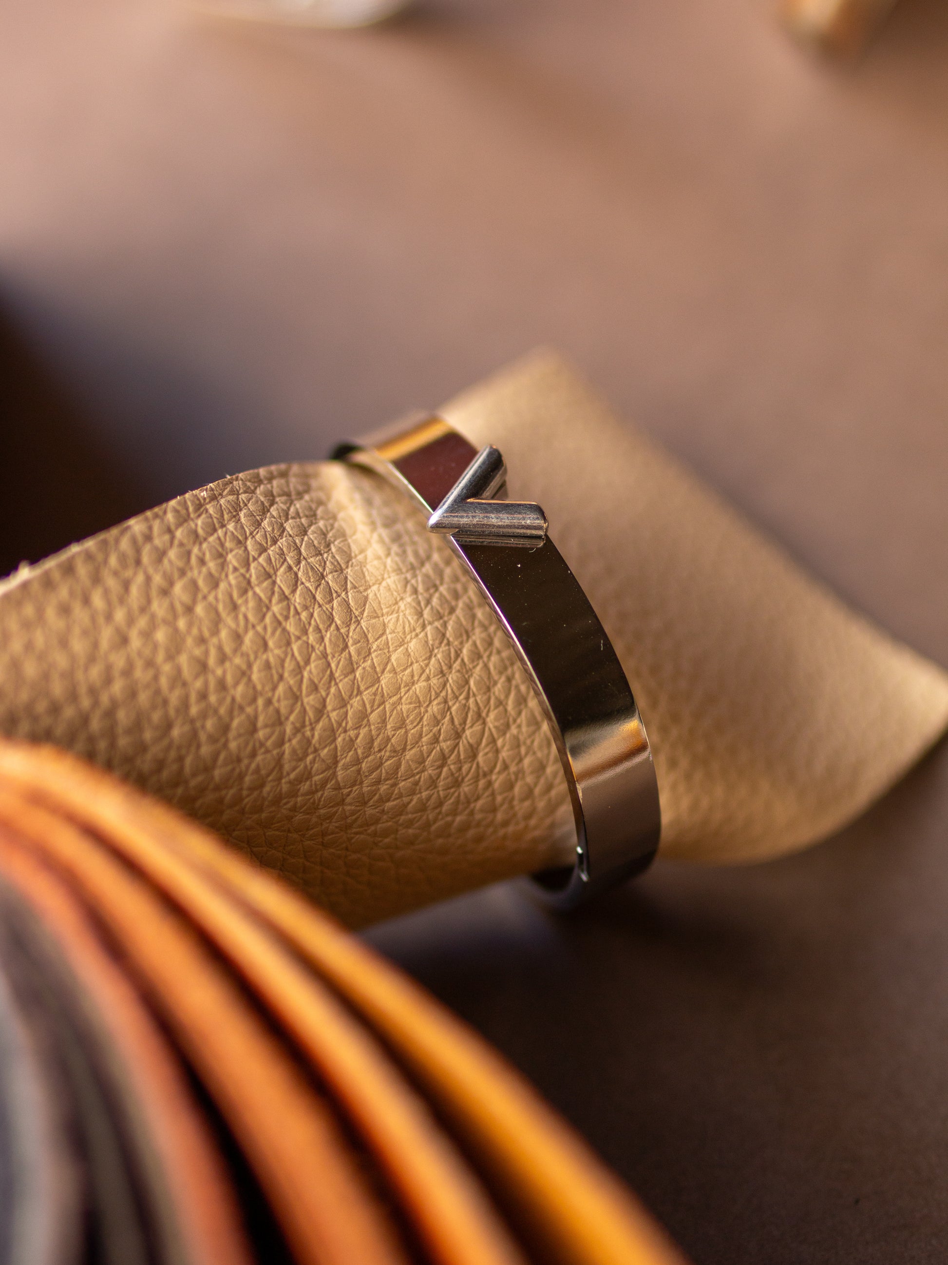 Eden Cuff Bracelet in Silver