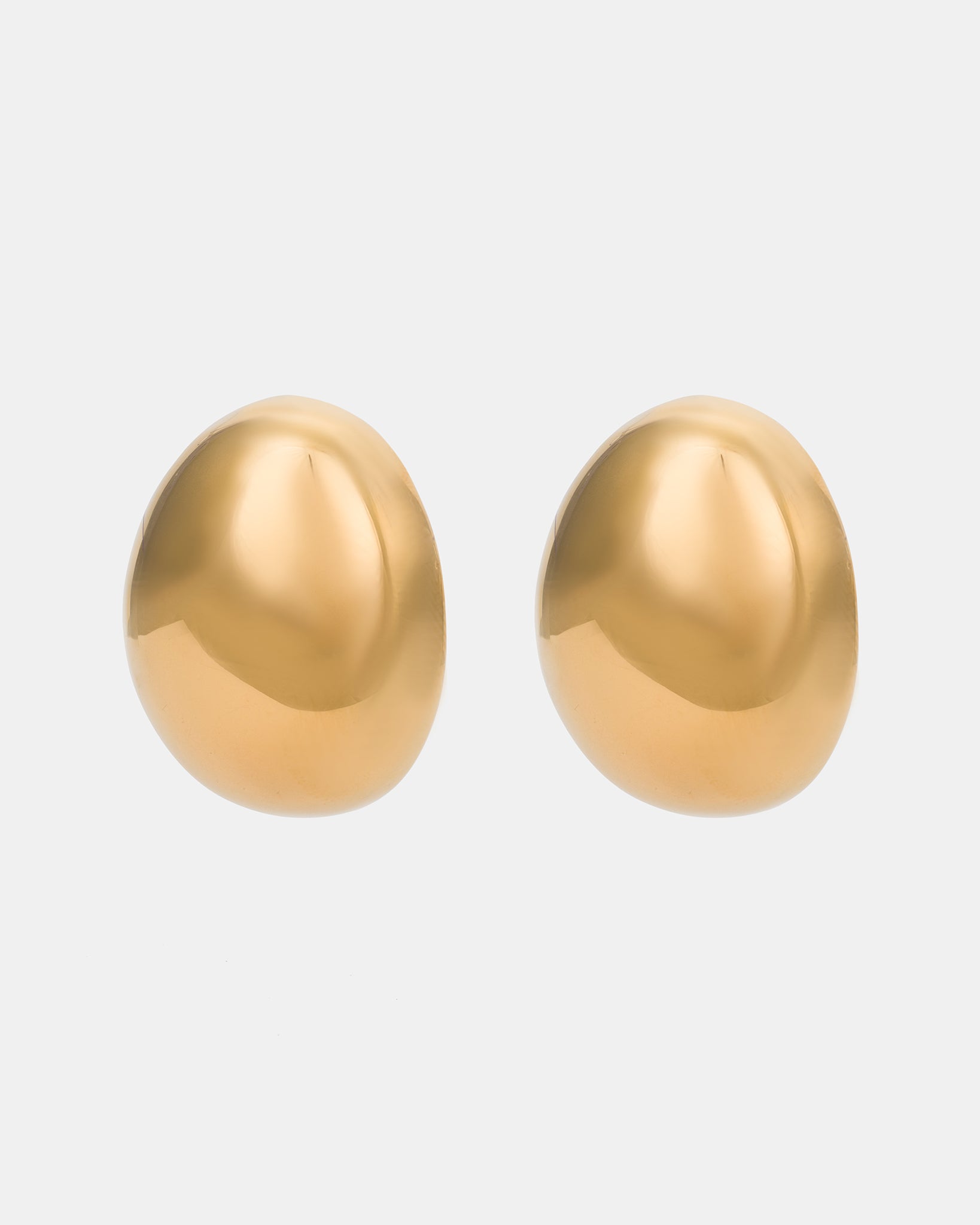 Dome Earrings in Gold
