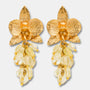 Blooming Radiance Citrine Earrings