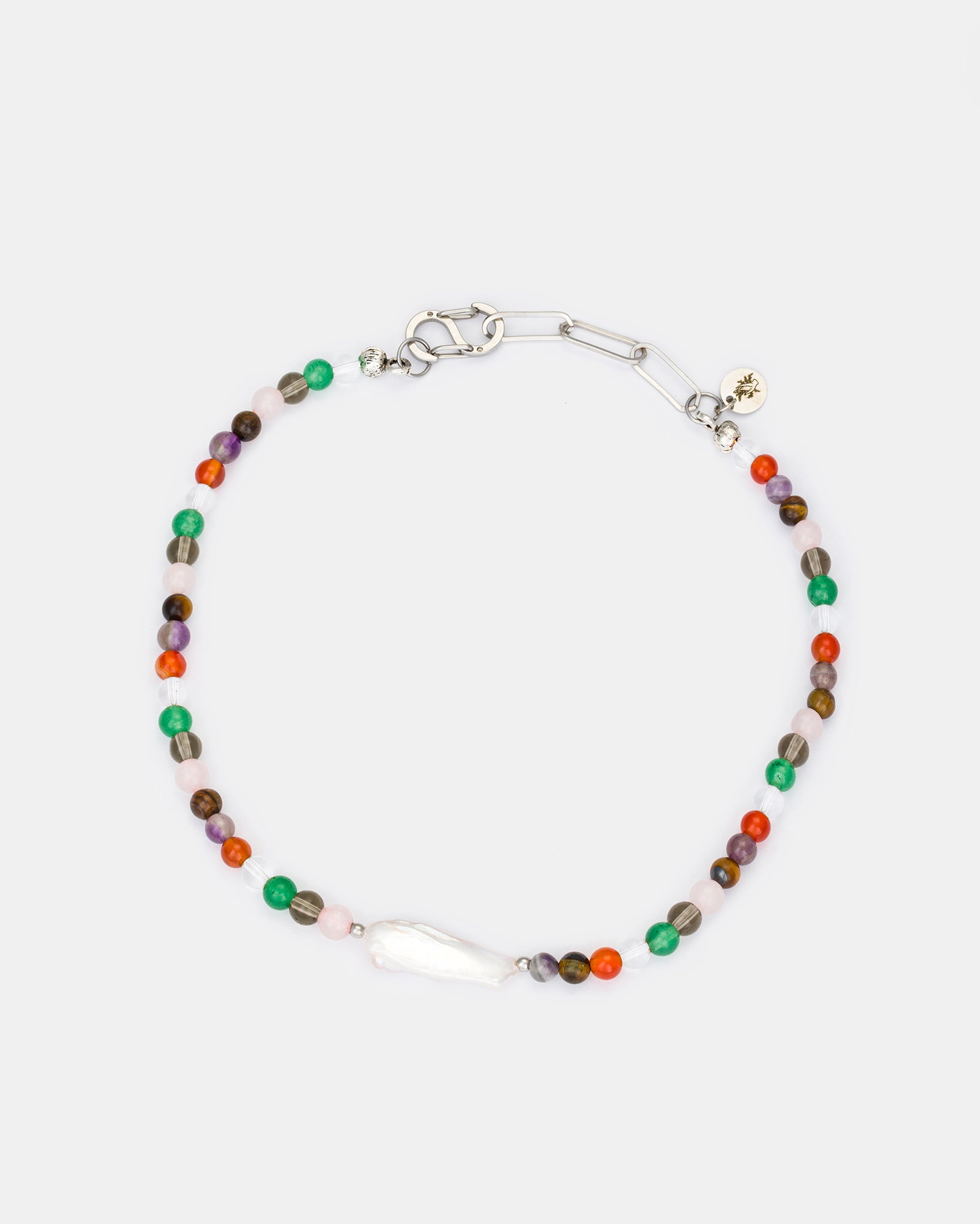Chakra Radiance Choker with Pearl