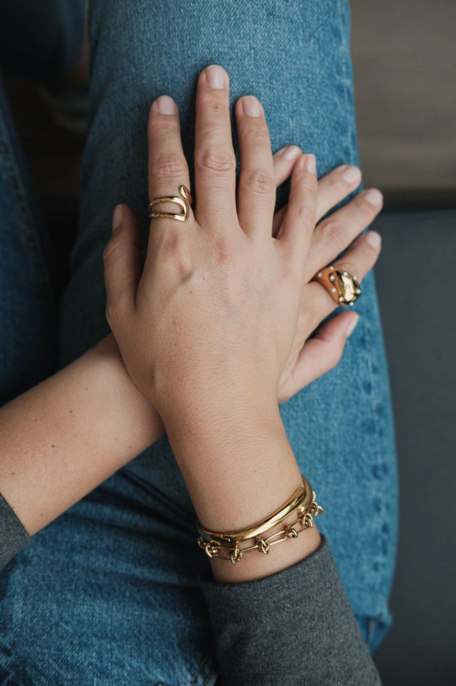 Charlotte Bracelet in Gold