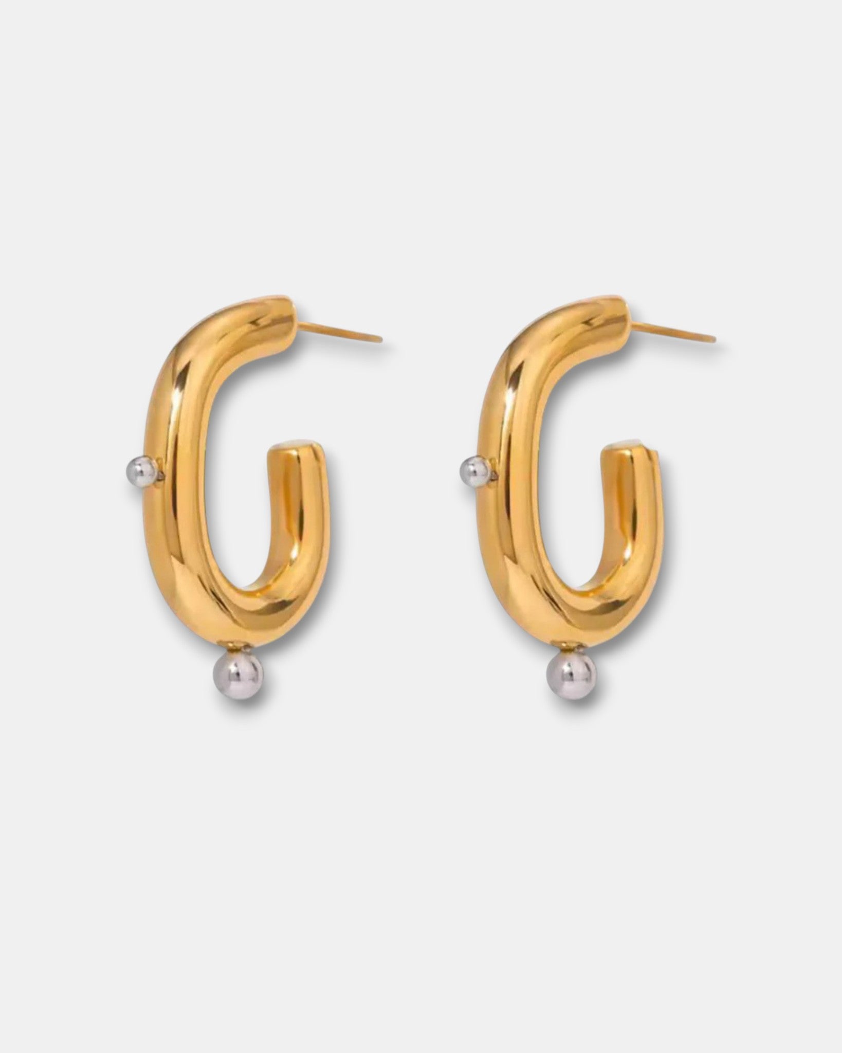 Dazzling Earrings in Gold and Silver