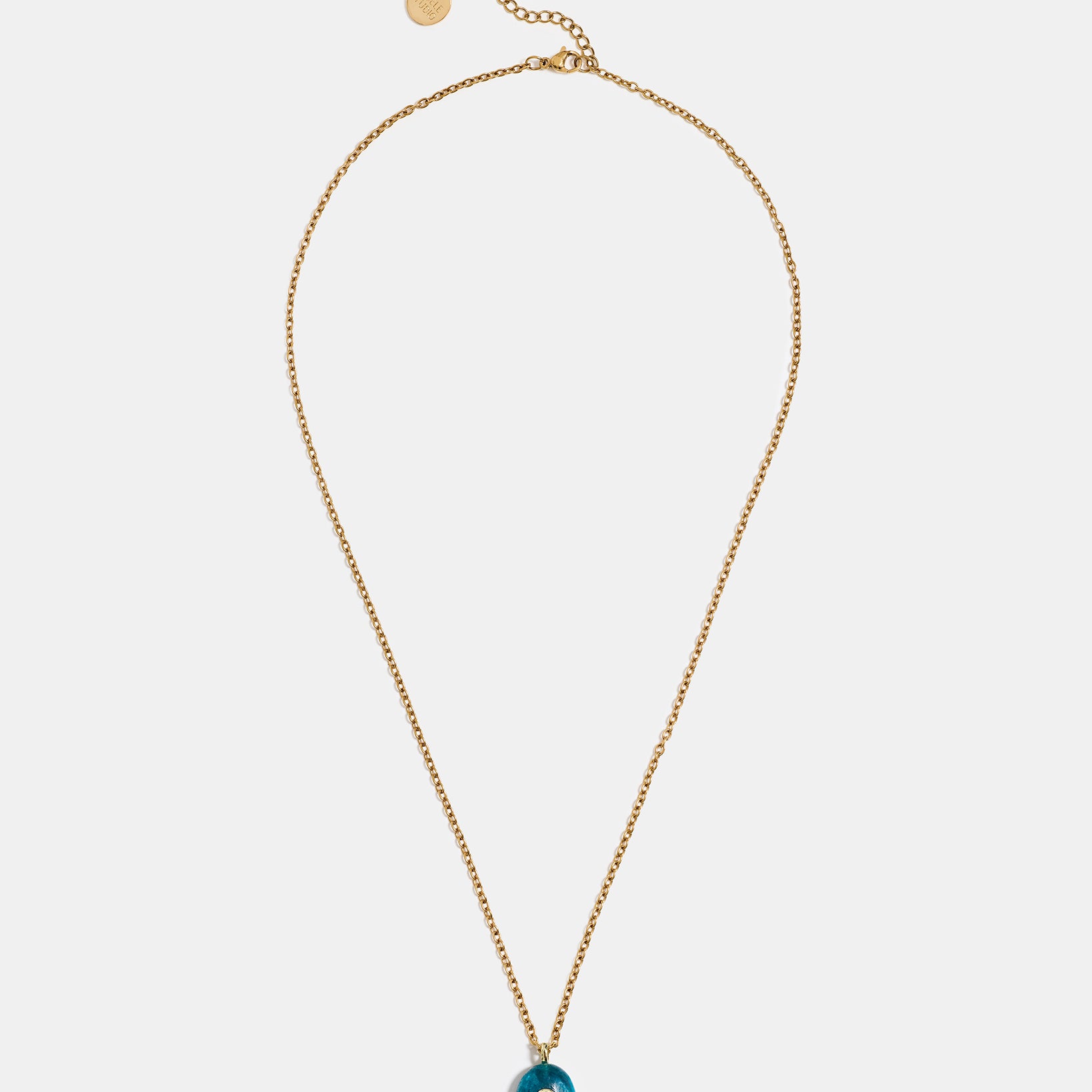 Mare Apatite Oval Pendant Necklace