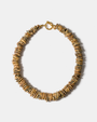 Soleil Clay Necklace in Sand Howlite